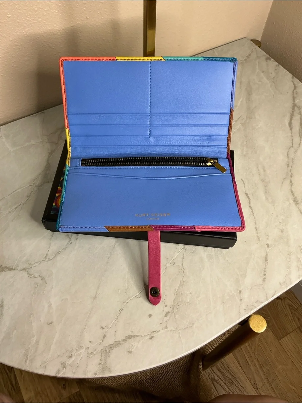 Kurt Geiger vibrant colorblock